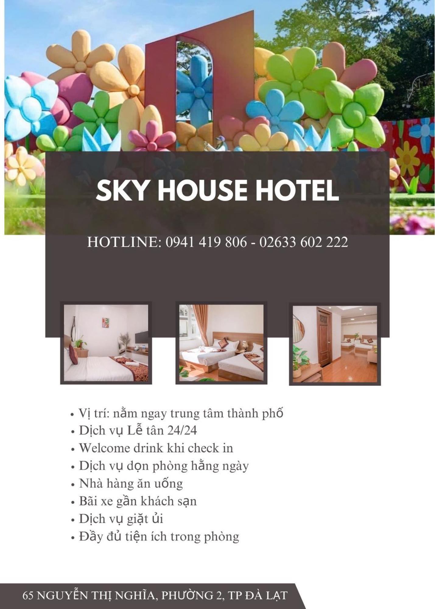 Sky House Hotel Da Lat City Exterior foto